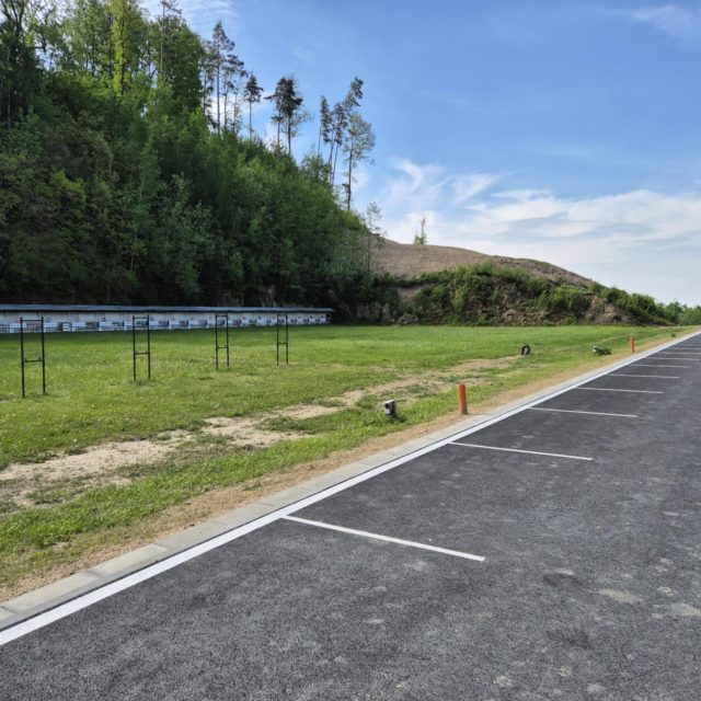 Biatlonová trať,  Bystřice pod Hostýnem,  střelnice | foto: Roman Verner,  Český rozhlas