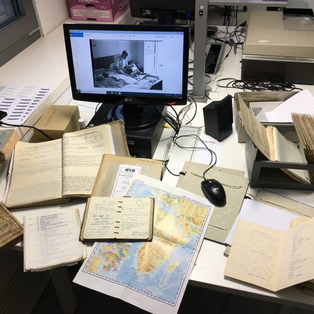 Expedice Z101,  příprava na cesty,   v badatelně | foto: Expedice Z101  (bodhi.style s.r.o.)