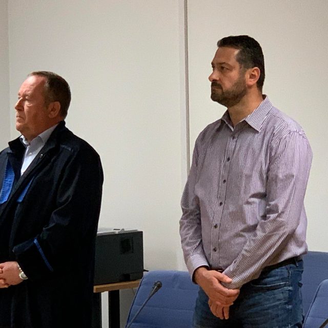 Roman Čechmánek u zlínského soudu  (19. dubna 2022) | foto: Lukáš Veselý,  Český rozhlas