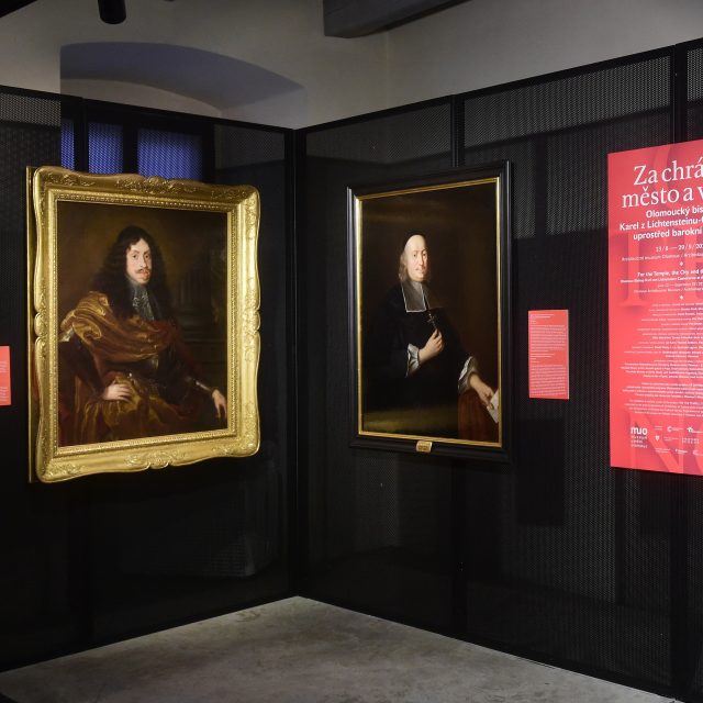 Výstava Za chrám,  město a vlast  s tématem biskup Karel z Lichtensteinu-Castelcorna | foto: Luděk Peřina,  ČTK