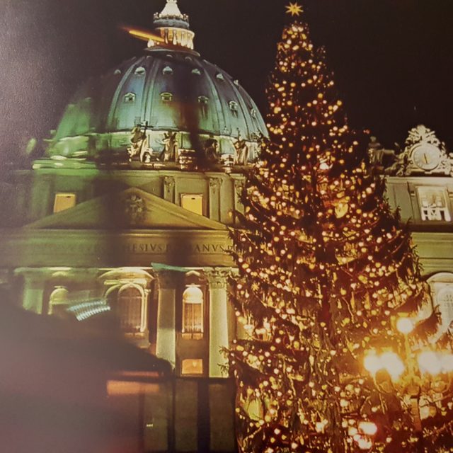 Smrk z Beskyd ve Vatikánu. Psal se rok 1999 | foto: Petra Štrymplová,  Český rozhlas