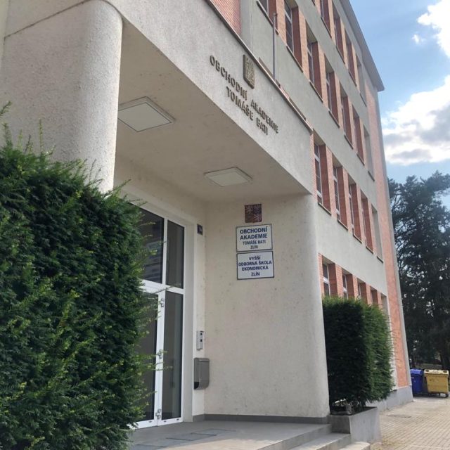 Obchodní akademie a Vyšší odborná škola Zlín | foto: Růžena Vorlová,  Český rozhlas