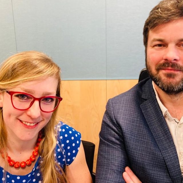 Marcela Hortová Kohoutková a Jan Frič hosty Apetýtu | foto: Jana Kobylinská,  Český rozhlas