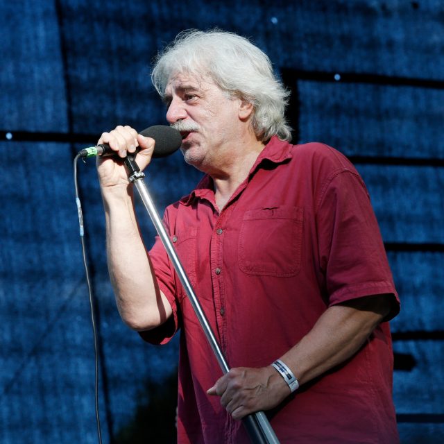 Robert Křesťan na koncertu | foto: Petr Horník,  Právo / Profimedia