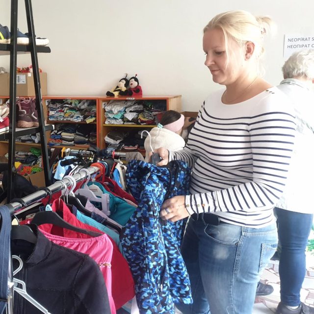 Šatník Kroměříž,  zakladatelka Olga Mlýnková | foto: Veronika Žeravová,  Český rozhlas