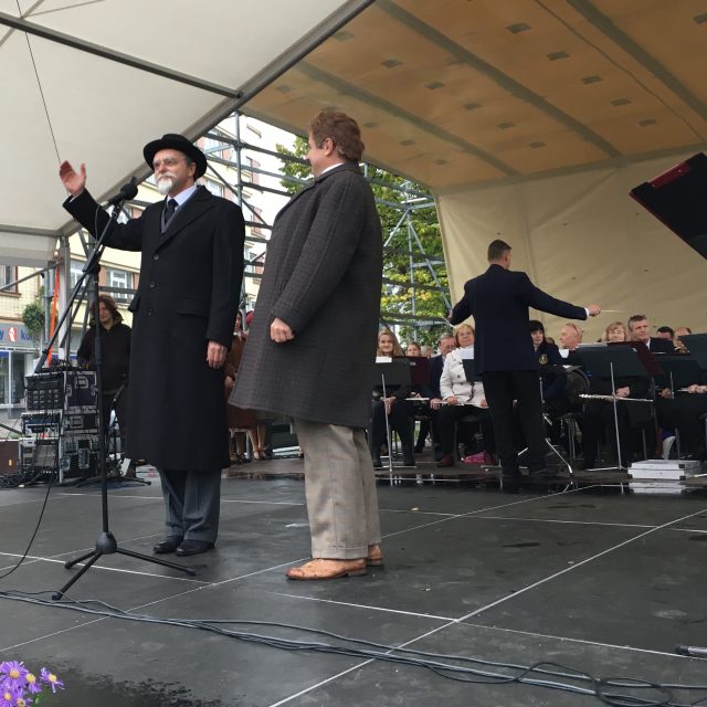 Zlín se vrátil o sto let zpět | foto: Roman Verner,  Český rozhlas Zlín