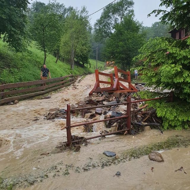 Bouřka v Žítkové | foto: Facebook Andrea Sedlačíková