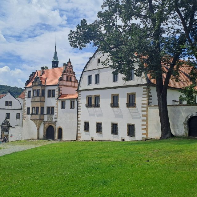 Zámek v Benešově nad Ploučnicí je ukázkou saské renesance | foto: Eva Bucharová,  Český rozhlas