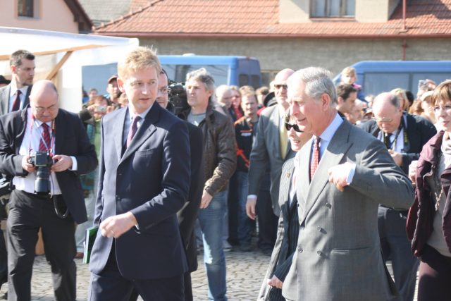 Princ Charles v Hostětíně | foto: Tomáš Fránek,  Český rozhlas