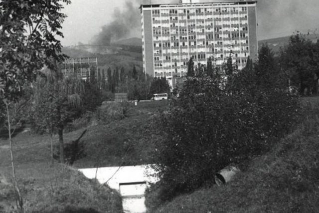 Vyústění tunelu z baťovského areálu | foto:  Státní okresní archiv Zlín