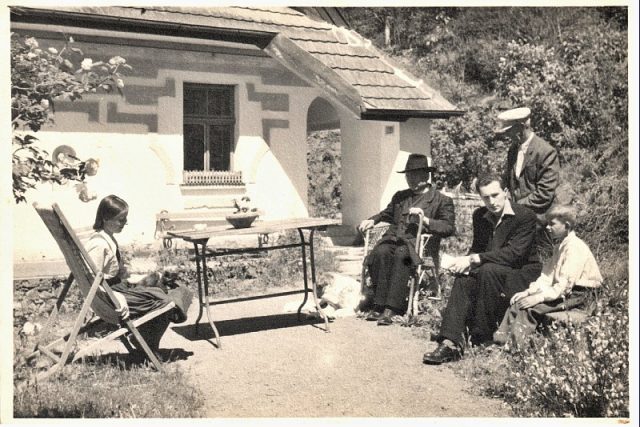 Josef Suchý,  Jakub Deml a Marie Rosa | foto: z archivu Ivany Srbkové