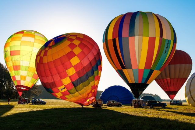 horkovzdušné balóny  (ilustrační snímek) | foto: Fotobanka Pixabay
