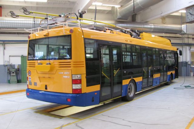 Nový trolejbus pro Zlín | foto: Dopravní společnost Zlín - Otrokovice