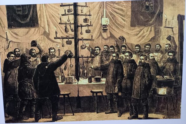 Rakousko-uherská polární výprava 1872-1874,  poslední vánoce na lodi 1873 | foto: Markéta Macháčková,  Český rozhlas