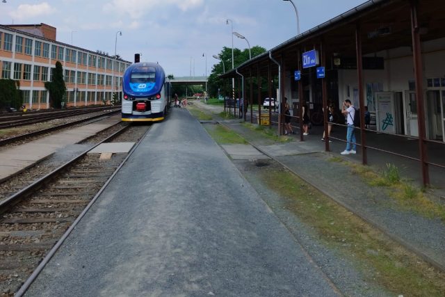 Vlakové nádraží Zlín - střed | foto: Tomáš Fránek,  Český rozhlas