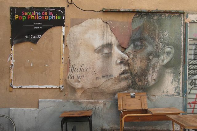 Défense d´afficher – Alberto Ruce  (2018),  freska v marseilleské čtvrti Panier | foto: Magdaléna Rejžková,  Český rozhlas