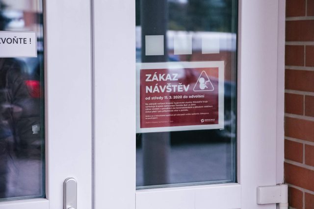 Zákaz návštěv kvůli koronaviru | foto: Krajská nemocnice Tomáše Bati Zlín