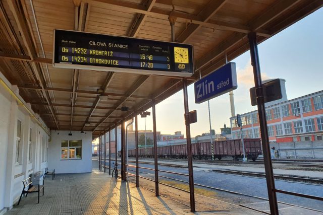 Vlakové nádraží Zlín střed | foto: Petr Krygel,  Český rozhlas