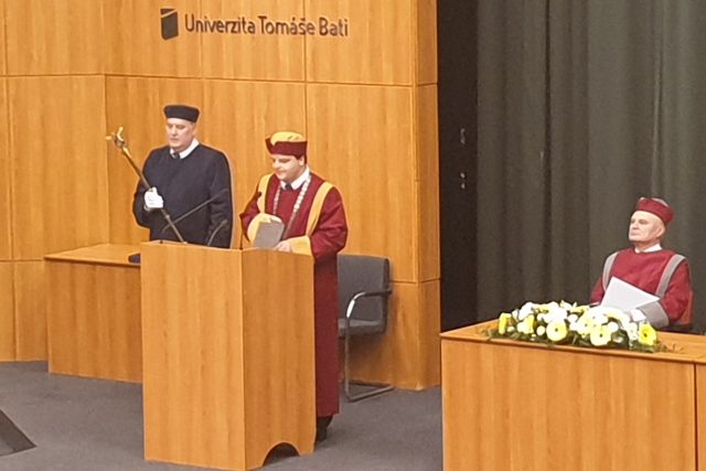 Inaugurace nového rektora Univerzity Tomáše Bati | foto: Pavel Sedláček