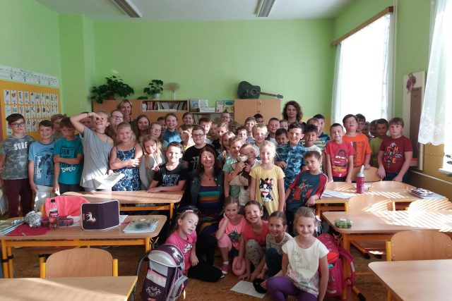 Zpívající Moravské děti z Lidečka | foto: Základní škola Lidečko