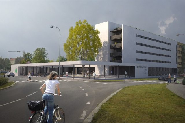 Vizualizace nového parkovacího domu | foto: město Kroměříž