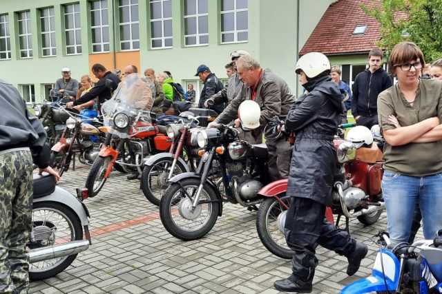 Sraz majitelů motocyklů Jawa | foto: Michal Sladký,  Český rozhlas