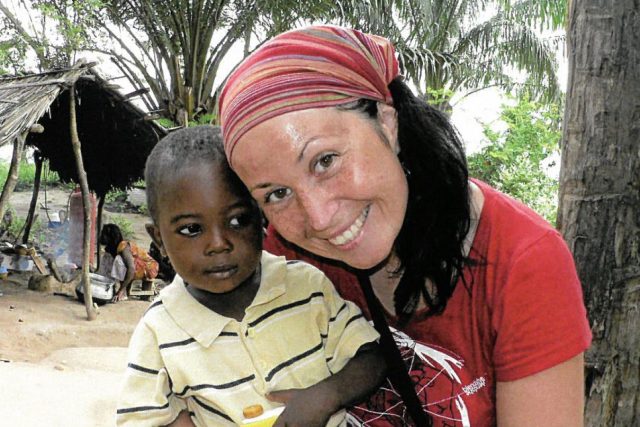 Gabriela Netopilová Sluštíková jako dobrovolnice v sirotčinci v Ghaně | foto: z archivu Gabriely Netopilové Sluštíkové