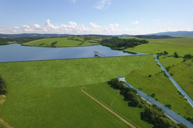 Vizualizace přehrady Vlachovice | foto: Povodí Moravy
