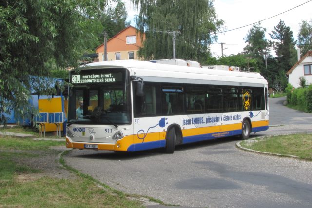 Elektrobus Škoda 34 BB | foto: Dopravní společnost Zlín - Otrokovice