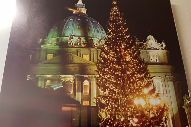 Smrk z Beskyd ve Vatikánu. Psal se rok 1999 | foto: Petra Štrymplová,  Český rozhlas