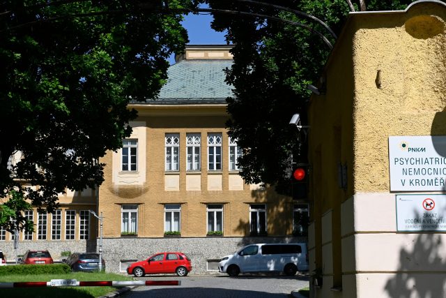Psychiatrická nemocnice v Kroměříži | foto: Dalibor Glück,  MAFRA / Profimedia