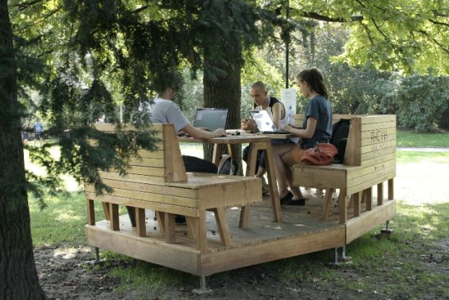 Vzor pro budoucí pracovnu v parku ve Zlíně | foto: Tvoříme Zlín