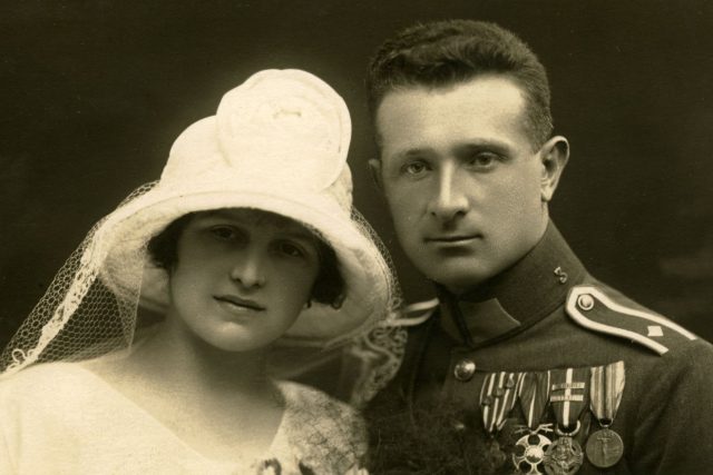 Svatební fotografie Ireny a Ludvíka Svobodových | foto: Muzeum Kroměřížska
